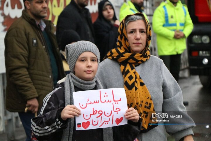 راهپیمایی یوم الله 22 بهمن در تبریز