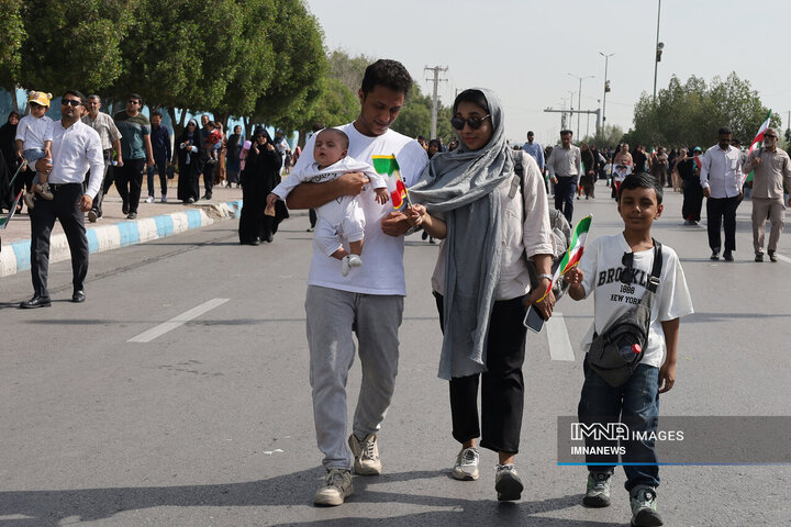 راهپیمایی یوم الله 22 بهمن در بندر عباس