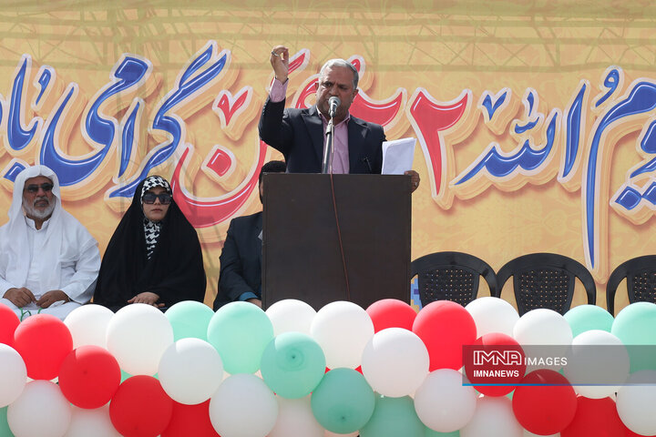 راهپیمایی یوم الله 22 بهمن در بندر عباس