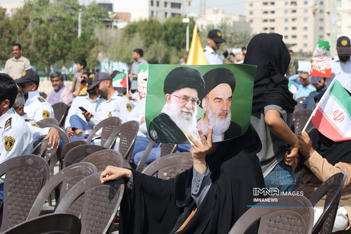 راهپیمایی یوم الله 22 بهمن در بندر عباس