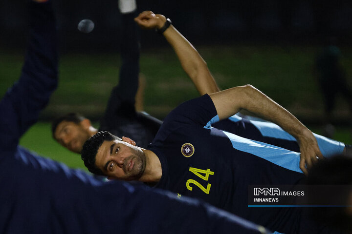 آخرین تمرین سپاهان پیش از بازی با الاهلی دوحه