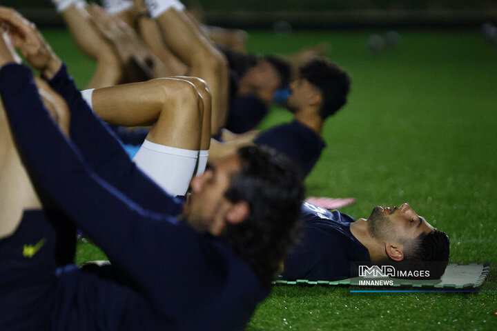 آخرین تمرین سپاهان پیش از بازی با الاهلی دوحه