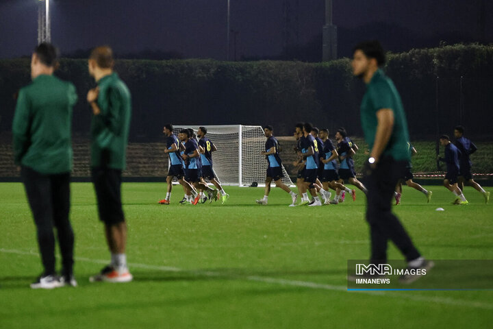 آخرین تمرین سپاهان پیش از بازی با الاهلی دوحه
