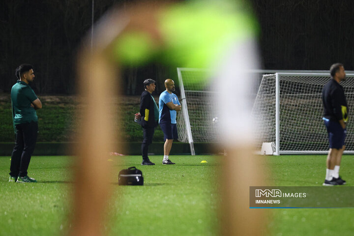 آخرین تمرین سپاهان پیش از بازی با الاهلی دوحه