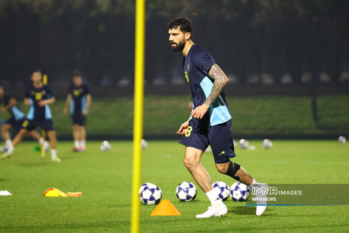آخرین تمرین سپاهان پیش از بازی با الاهلی دوحه