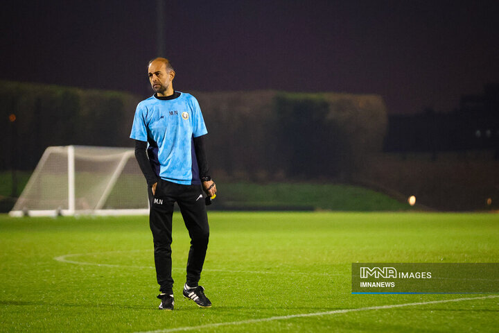 آخرین تمرین سپاهان پیش از بازی با الاهلی دوحه