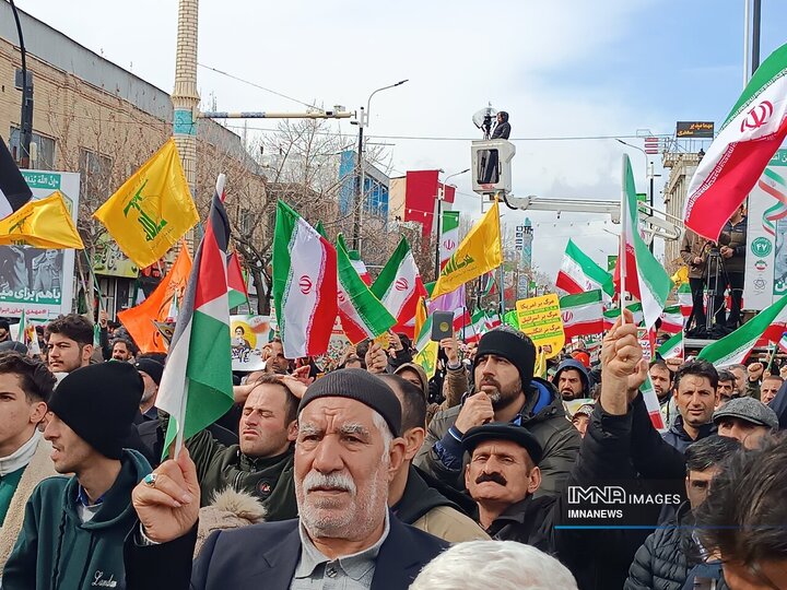 راهپیمایی یوم الله 22 بهمن در زنجان