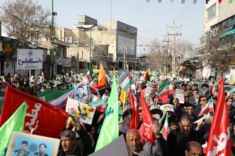 خروش پایتخت طبیعت در حمایت از ایران جان به روایت تصویر