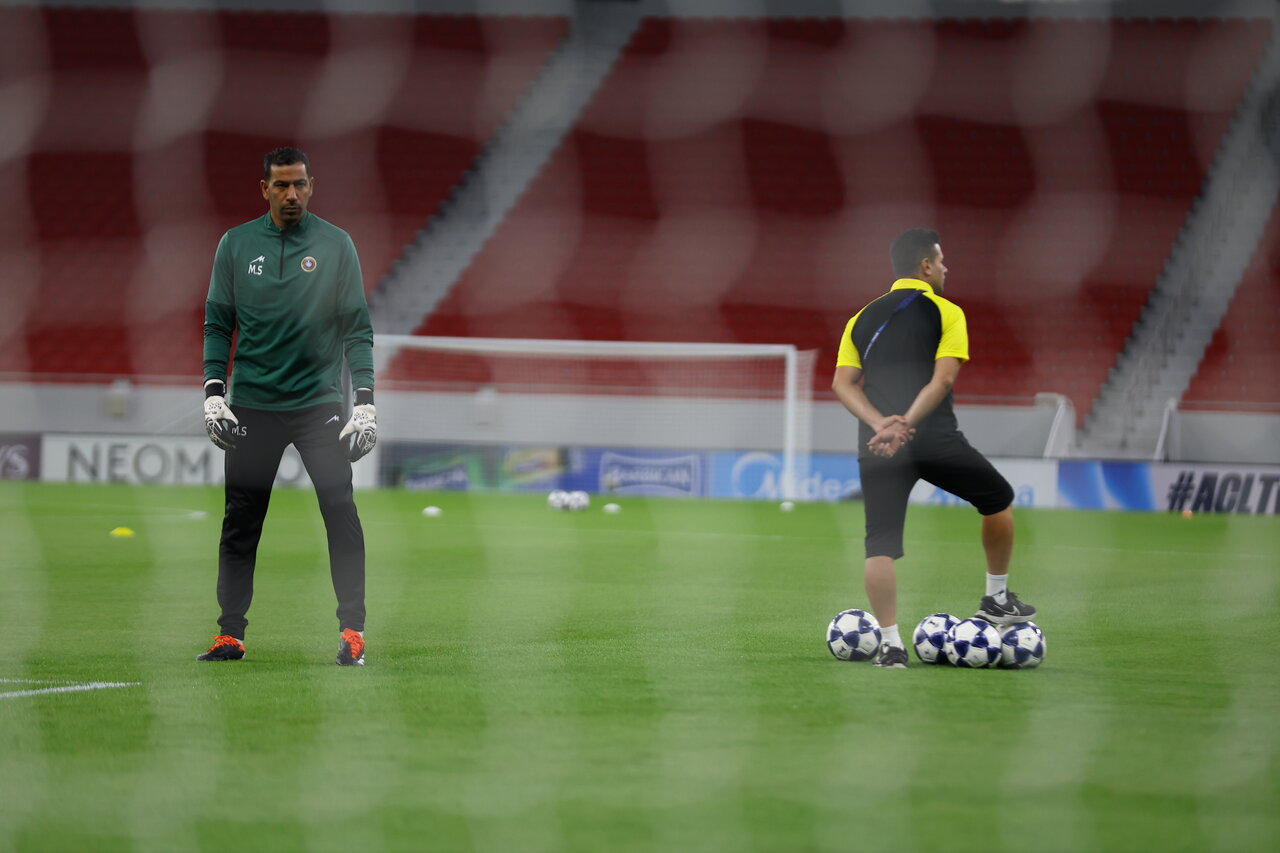 حالوهوای ورزشگاه الثمامه پیش از بازی دو تیم سپاهان و الاهلی + عکس