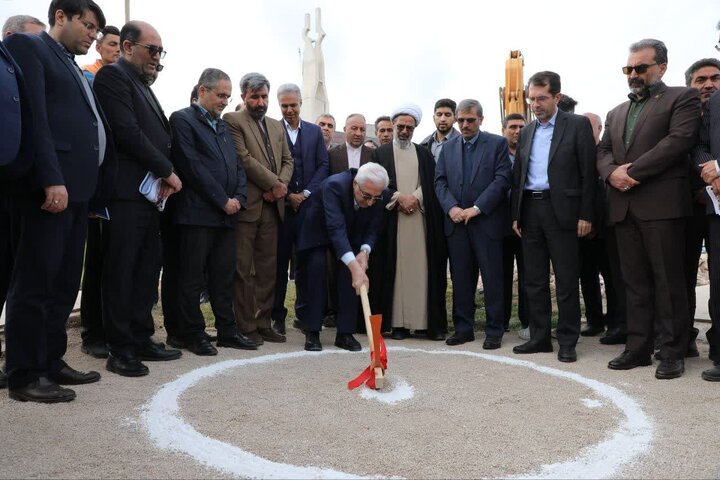 پروژه تقاطع غیرهمسطح میدان خرمشهر بجنورد کلنگ‌زنی شد