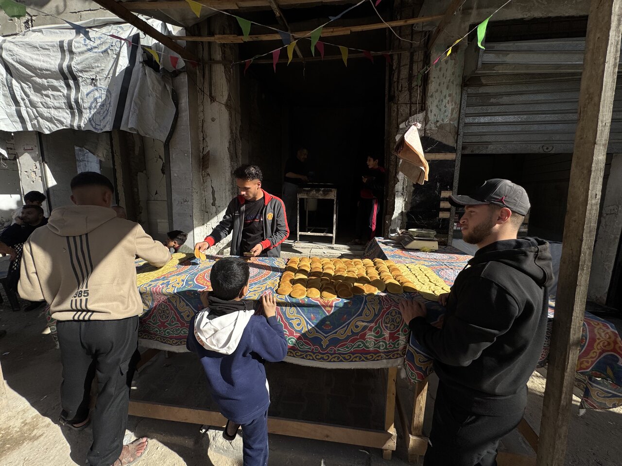 غزه با عطر قطایف به استقبال رمضان رفت