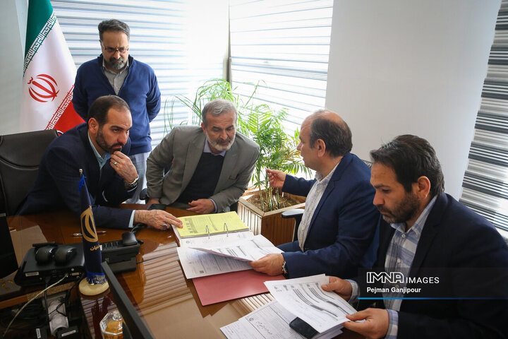 کمیته نظارتی شورای شهر اصفهان در منطقه 9 شهرداری