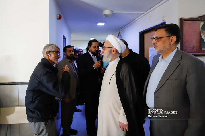 بازدید دادستان کل کشور از دادسرای عمومی و انقلاب شهید تولائی اصفهان