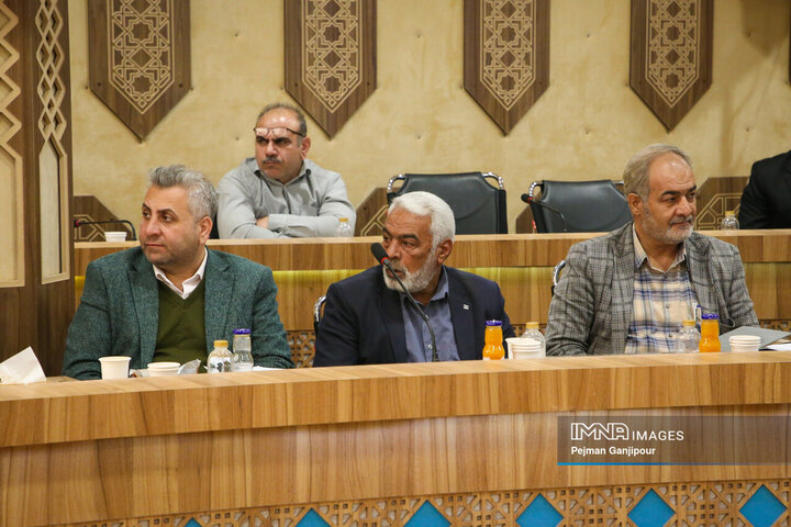 جلسه پیگیری مصوبات سفر قبلی رئیس قوه قضائیه به اصفهان