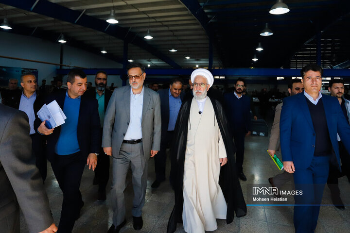 بازدید دادستان کل کشور از زندان مرکزی اصفهان