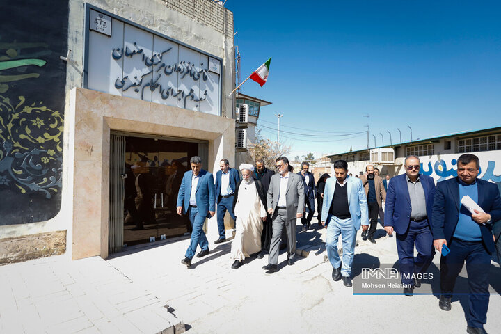 بازدید دادستان کل کشور از زندان مرکزی اصفهان