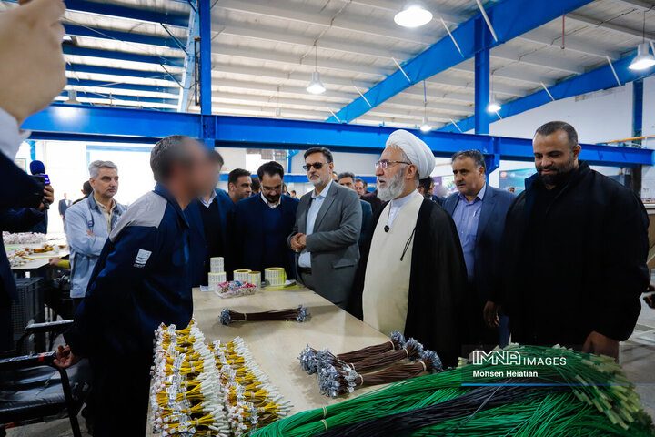 بازدید دادستان کل کشور از زندان مرکزی اصفهان