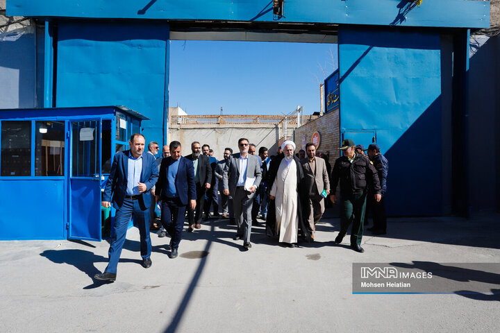 بازدید دادستان کل کشور از زندان مرکزی اصفهان