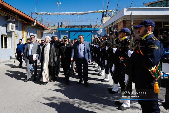 بازدید دادستان کل کشور از زندان مرکزی اصفهان
