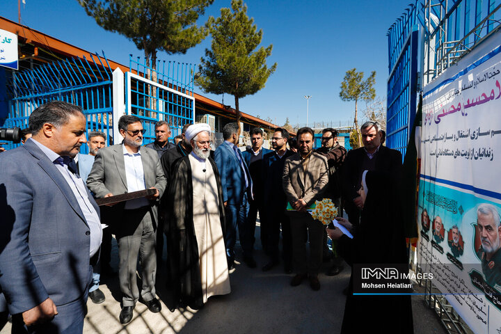 بازدید دادستان کل کشور از زندان مرکزی اصفهان
