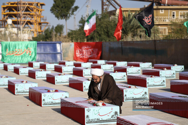 بعد از سال‌ها غربت، ۸۵ شهید بر دوش موج‌های اروند به خانه رسیدند