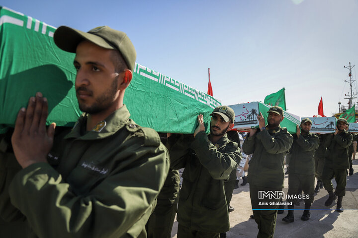 بعد از سال‌ها غربت، ۸۵ شهید بر دوش موج‌های اروند به خانه رسیدند