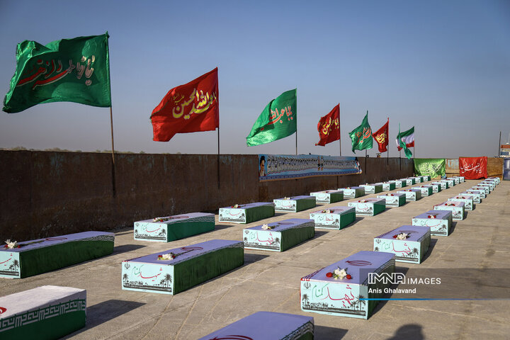 بعد از سال‌ها غربت، ۸۵ شهید بر دوش موج‌های اروند به خانه رسیدند