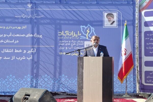 کلنگ‌زنی مگاپروژه ۱۴ همتی آبرسانی در رامهرمز؛ آغاز عملیات طرح اضطراری برای رفع مشکلات کیفی