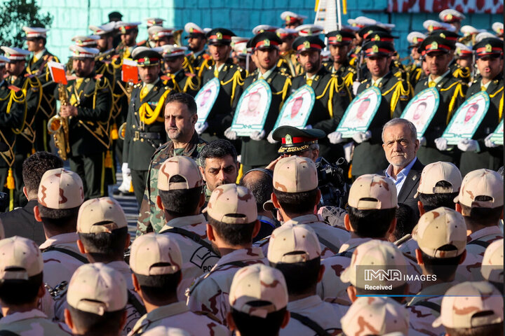مراسم دانش آموختگی دانشگاه افسری و تربیت پلیس