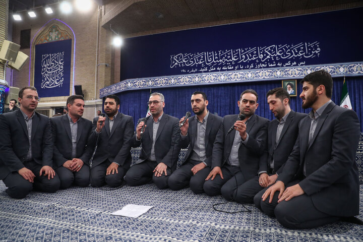 دیدار پرشور هزاران نفر از مردم تبریز و آذربایجان شرقی با رهبر انقلاب