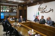 جلسه مشترک شهردار اصفهان و رئیس ستاد نوسازی ناوگان حمل‌ونقل و اسقاط خودرو وزارت صمت