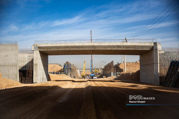 پروژه مجموعه تقاطع‌های غیرهمسطح شهید فخری‌زاده اصفهان