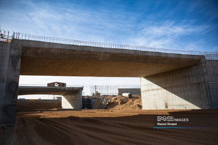 پروژه مجموعه تقاطع‌های غیرهمسطح شهید فخری‌زاده اصفهان