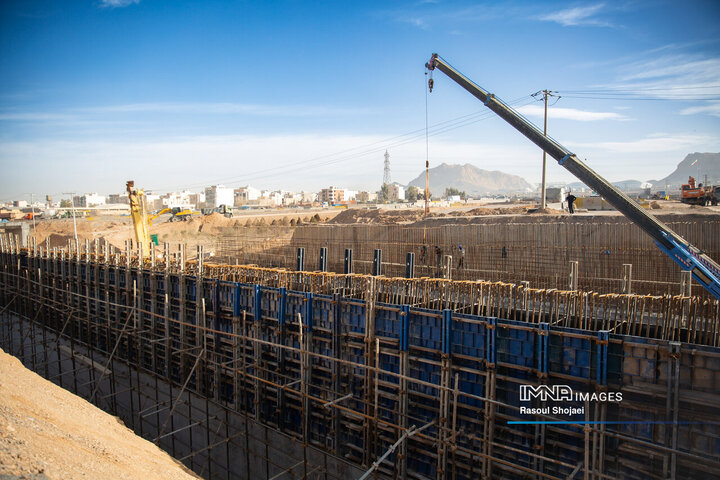 پروژه مجموعه تقاطع‌های غیرهمسطح شهید فخری‌زاده اصفهان