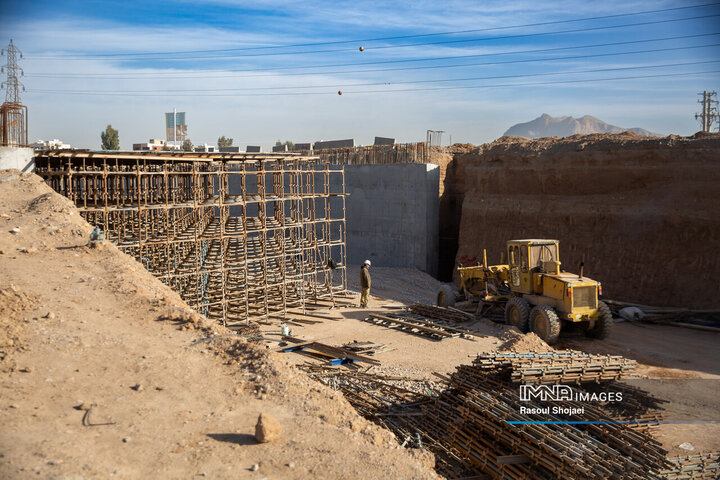 پروژه مجموعه تقاطع‌های غیرهمسطح شهید فخری‌زاده اصفهان