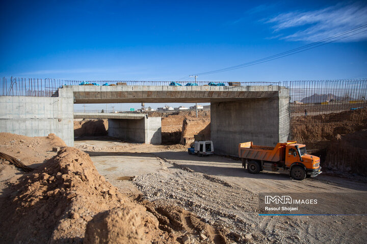 پروژه مجموعه تقاطع‌های غیرهمسطح شهید فخری‌زاده اصفهان