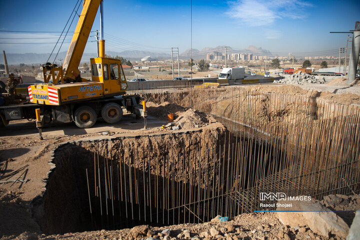 پروژه مجموعه تقاطع‌های غیرهمسطح شهید فخری‌زاده اصفهان