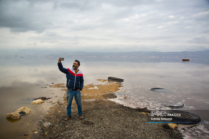 دریاچه مهارلو؛ آینه‌ای صورتی از آرامش در دل طبیعت فارس