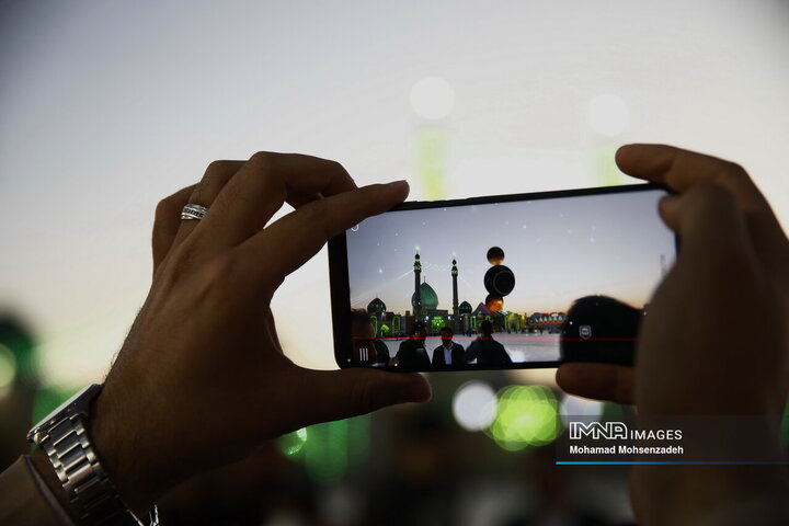 استهلال ماه مبارک رمضان در مسجد مقدس جمکران