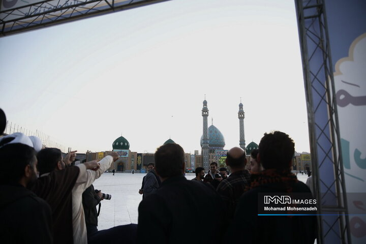 استهلال ماه مبارک رمضان در مسجد مقدس جمکران