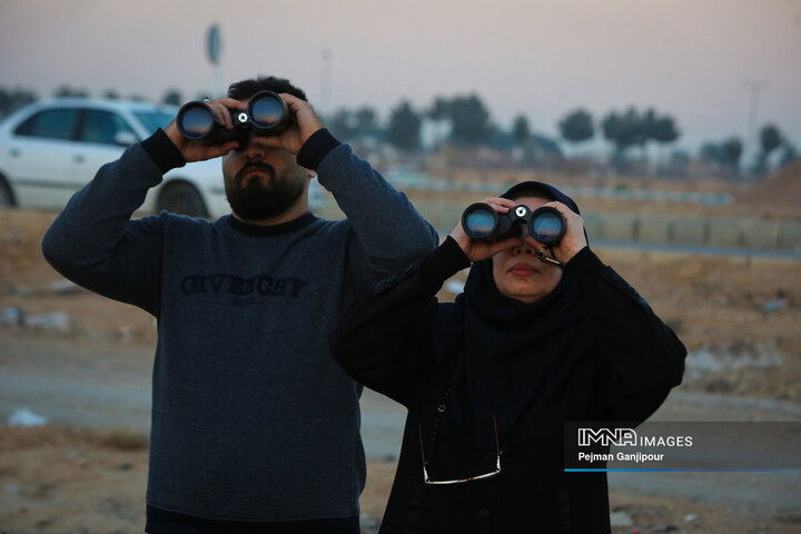 استهلال ماه مبارک رمضان در اصفهان