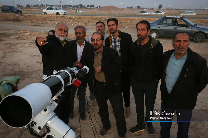 استهلال ماه مبارک رمضان در اصفهان