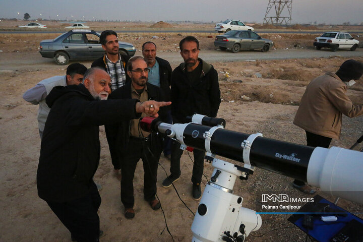 استهلال ماه مبارک رمضان در اصفهان