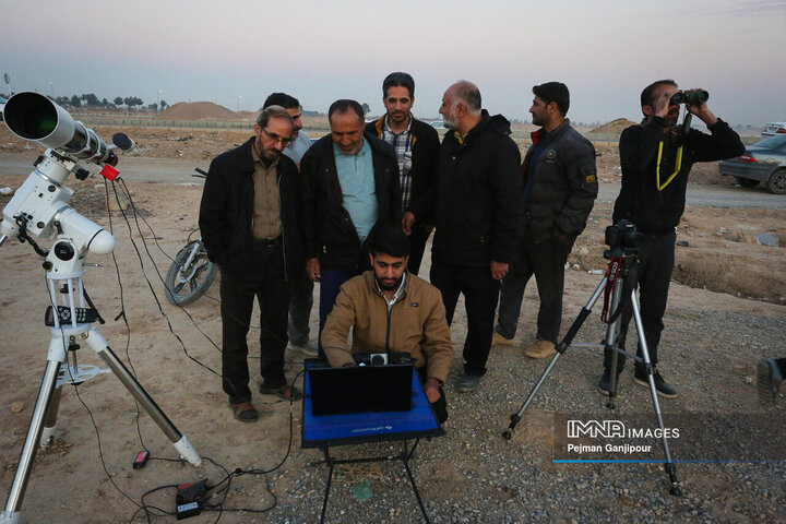 استهلال ماه مبارک رمضان در اصفهان