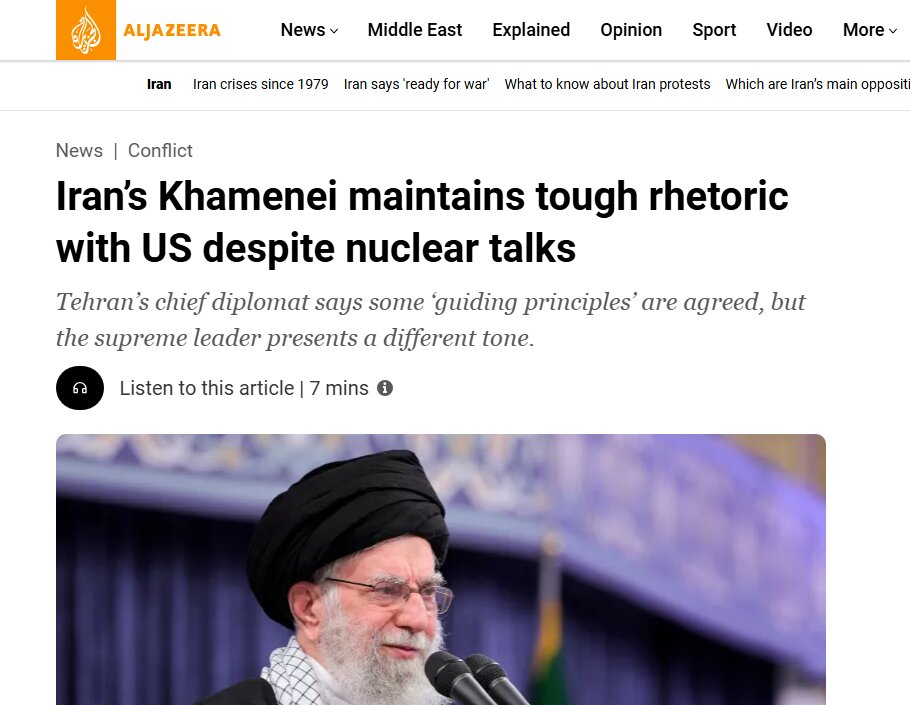 بازدارندگی، هستهای و موشکی؛ بازتاب جهانی پیام چندلایه ایران سخنرانی رهبر انقلاب