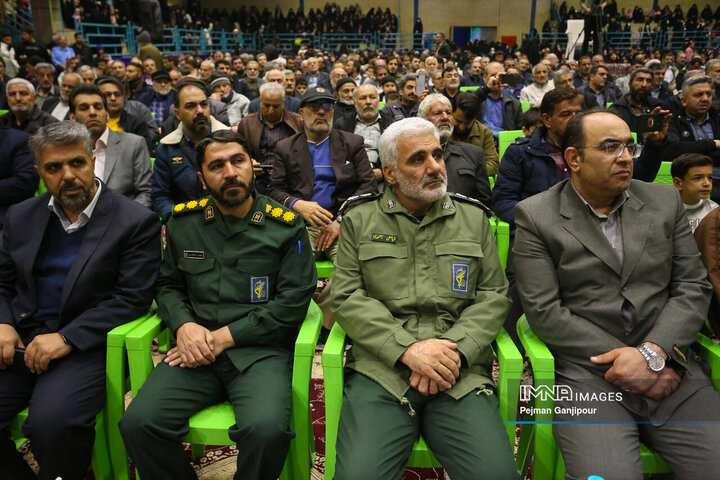 مراسم گرامیداشت یاد و خاطره روز حماسه و ایثار شهر درچه‎