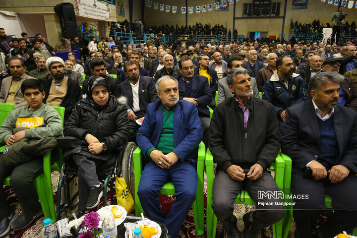 مراسم گرامیداشت یاد و خاطره روز حماسه و ایثار شهر درچه‎