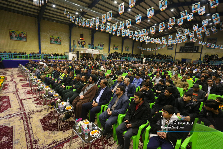 مراسم گرامیداشت یاد و خاطره روز حماسه و ایثار شهر درچه‎