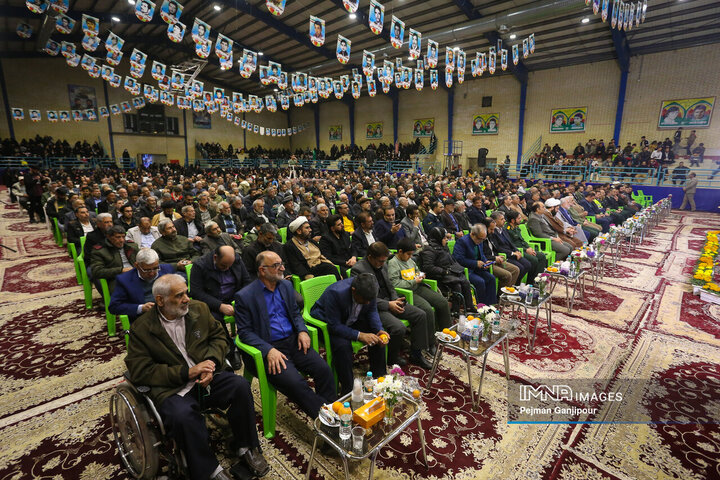 مراسم گرامیداشت یاد و خاطره روز حماسه و ایثار شهر درچه‎