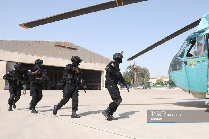 تمرین آزادسازی کشتی ربوده شده در رزمایش مرکب دریایی نیروهای دریایی ایران و فدراسیون روسیه